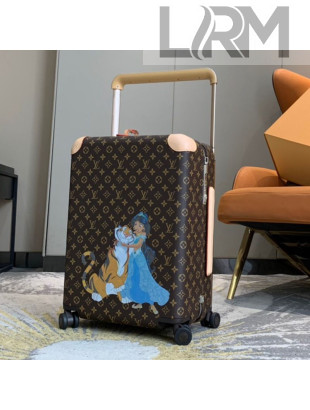 Louis Vuitton Jasmine Horizon 55 Luggage Travel Bag in Monogram Canvas 2021