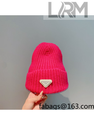 Gucci Knit Hat Dark Pink 2021 122204
