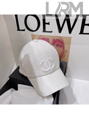 Chanel Baseball Hat White 2021 79