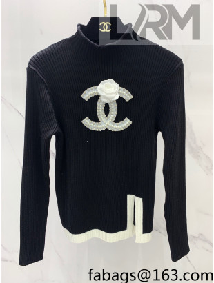 Chanel Sweater Black 2022 72