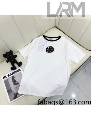 Chanel Cotton T-Shirt White 2022 37