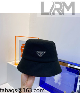 Prada Wool Blend Bucket Hat Black 2021