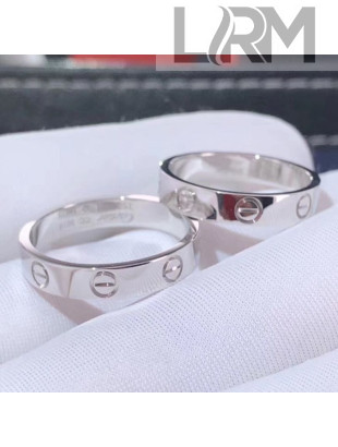 Cartier White Gold Love Ring,Small Model 01