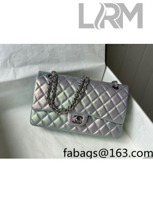 Chanel Iridescent Lambskin Medium Bag A01112 Pink 2021 32