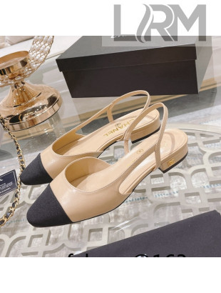 Chanel Slingbacks Shoe G31319 Beige 2022 032201