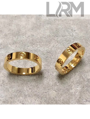 Cartier Yellow Gold Love Ring,Small Model 01