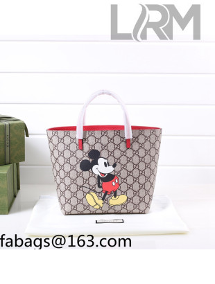 Gucci Children's GG Canvas Tote Bag with Mickey Mouse Print 410812 2022 01