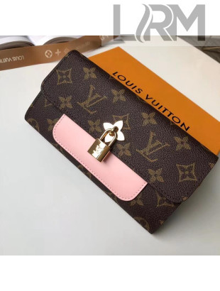 Louis Vuitton Flower Wallet Pink 2018