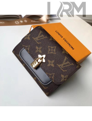 Louis Vuitton Flower Compact Wallet M62578 Noir 2018