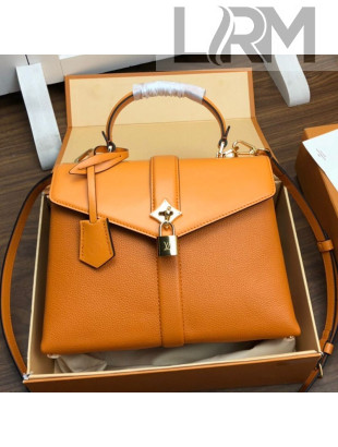Louis Vuitton Padlock Rose des Vents PM Top Handle Bag M53818 Yellow 2019