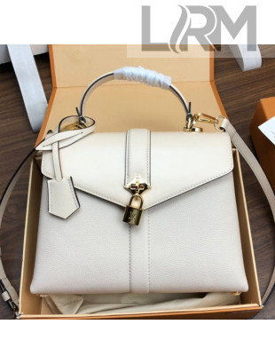 Louis Vuitton Padlock Rose des Vents PM Top Handle Bag M53822 Creme White 2019