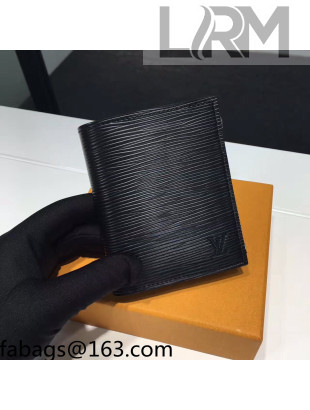 Louis Vuitton Smart Wallet in Epi Leather M64008 Black 2021