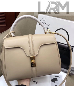 Celine Smooth Calfskin Small 16 Bag Beige 2019