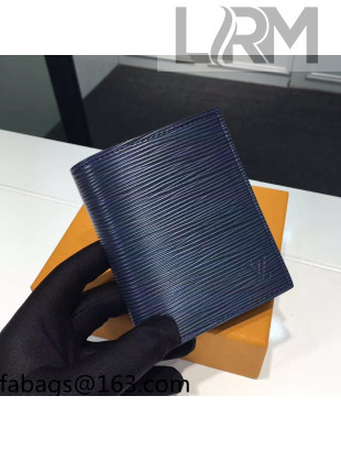Louis Vuitton Smart Wallet in Epi Leather M64007 Dark Blue 2021