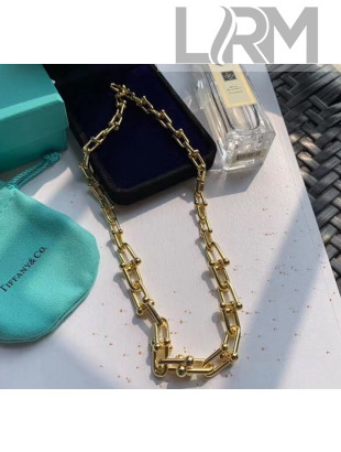 Tiffany & Co. Tiffany HardWear Graduated Link Necklace Gold 2020