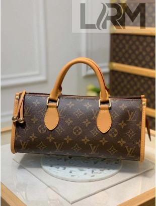 Louis Vuitton Vintage Popincourt Haut Triangle Bag with Golden Ball Charm M40009 Monogram Canvas 2020