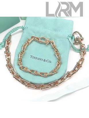 Tiffany & Co. Tiffany HardWear Link Bracelet Pink Gold 2020