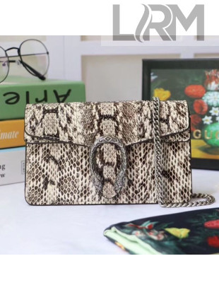Gucci Dionysus Super Mini Snakeskin Bag 476432 Natural 2019