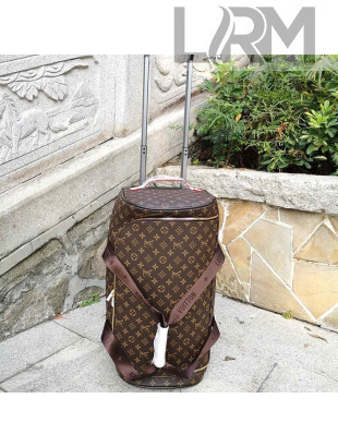 Louis Vuitton Horizon Soft Duffle 55 Luggage Travel Bag Monogram Canvas 2020