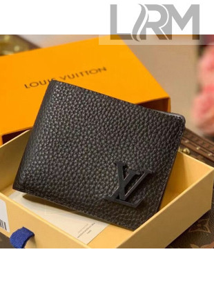 Louis Vuitton Men's Matte Aerogram Multiple Wallet M69829 Black 2021