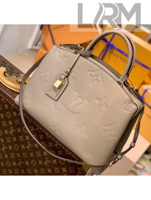 Louis Vuitton Grand Palais Tote Bag in Monogram Leather M45833 Grey 2021