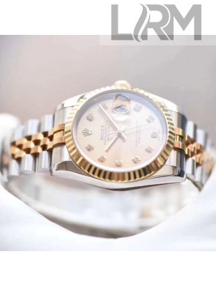 Rolex Datejust Watch 36mm Gold/Silver Top Quality