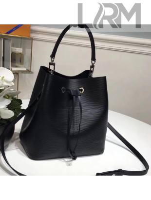 Louis Vuitton Epi Leather Neonoe Bucket Bag M54366 Noir 2018