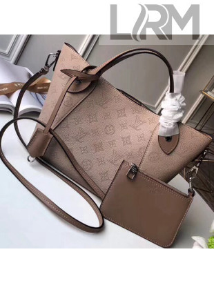 Louis Vuitton Mahina Perforated Calfskin Hina Bag PM M54351 Galet 2018