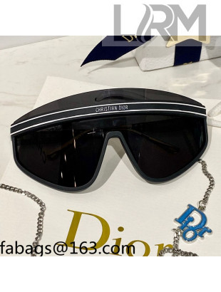 Dior Diorclub Sunglasses Black/White 2022