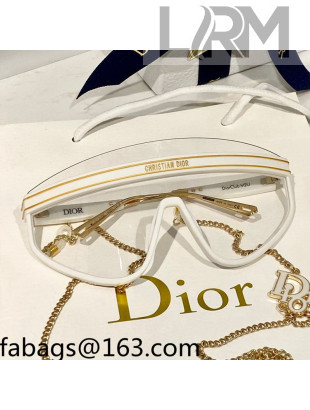 Dior Diorclub Sunglasses White 2022