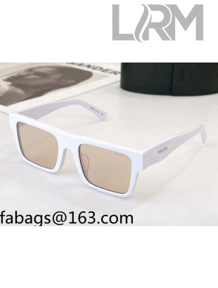 Prada Sunglasses PR19WS White/Beige 2022