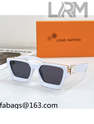 Louis Vuitton Sunglasses Z1165 White 2022 02