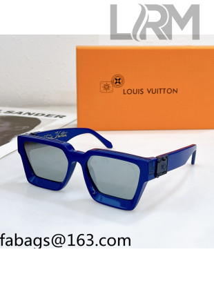 Louis Vuitton Sunglasses Z1165 Blue 2022 17