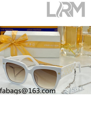 Louis Vuitton Rendez-Vous Square Sunglasses Z1563E 2022 04