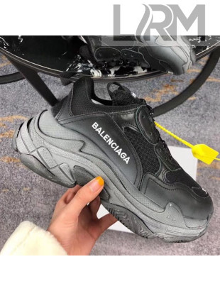 Balenciaga Triple S Sneakers Black/Grey