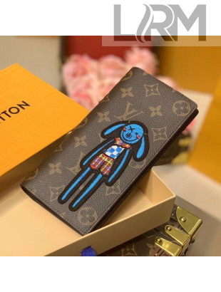 Louis Vuitton Zoom with Friends Brazza Wallet M80158 2021