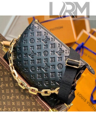 Louis Vuitton Coussin MM Bag in Monogram Leather M57783 Black 2021