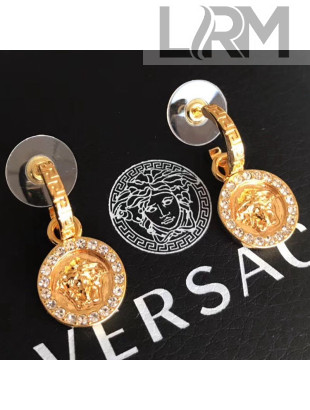 Versace Medusa Short Earrings Gold 2019