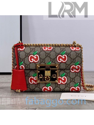 Gucci Padlock Chinese Valentine's Day GG Apple Small Shoulder Bag 409487 2020