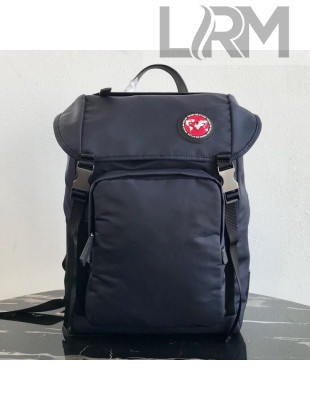Prada Re-Nylon Backpack 2VZ135 Red Patch 2019