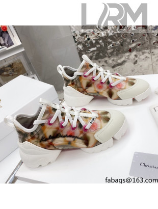 Dior D-Connect Sneaker in Zodiac Printed Technical Fabric DS14 2021