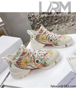 Dior D-Connect Sneaker in Zodiac Printed Technical Fabric DS13 2021
