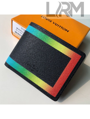 Louis Vuitton Colorful Trim Multiple Short Wallet M30952