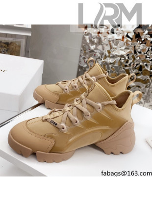 Dior D-Connect Sneaker in Technical Fabric DS8 Apricot 2021