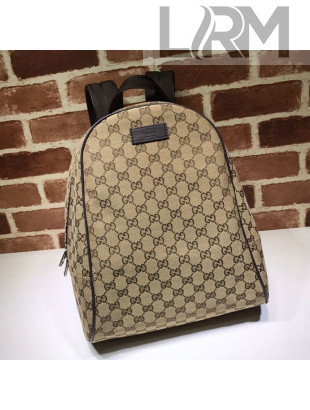 Gucci GG Canvas Backpack 449906 Coffee 2019