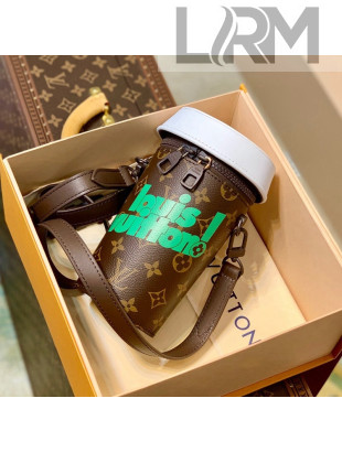 Louis Vuitton Coffee Cup Mini Crossbody Bag M80812 Monogram Canvas/Green 2021