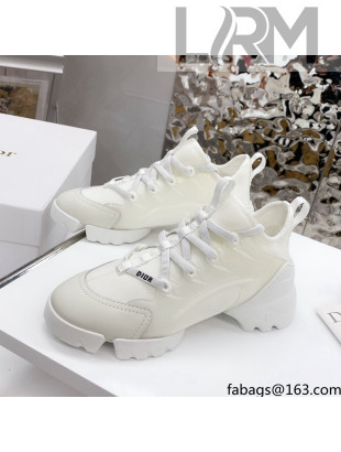 Dior D-Connect Sneaker in Technical Fabric DS6 White 2021
