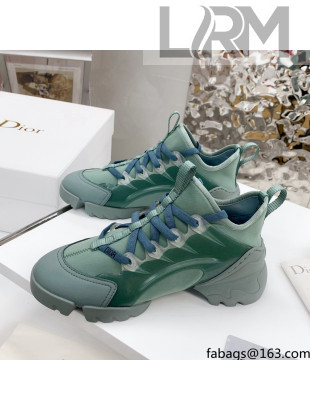 Dior D-Connect Sneaker in Technical Fabric DS5 Green 02 2021