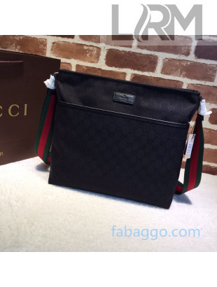 Gucci GG Canvas Messenger Bag 189751 Black 2020