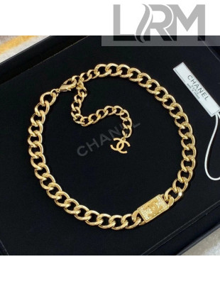 Chanel Chain Short Necklace AB3739 2021